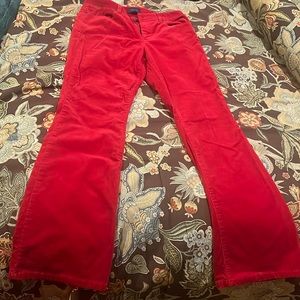 Talbots Red Corduroy Pants